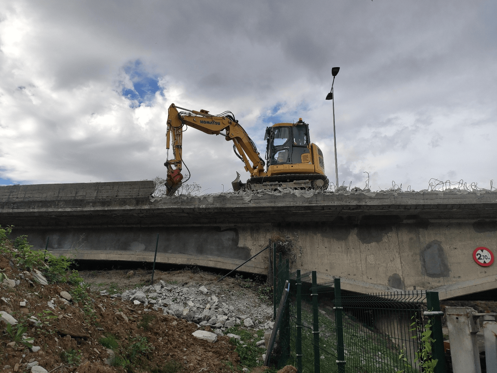 Rehabilitación estructural de puente en Andoain